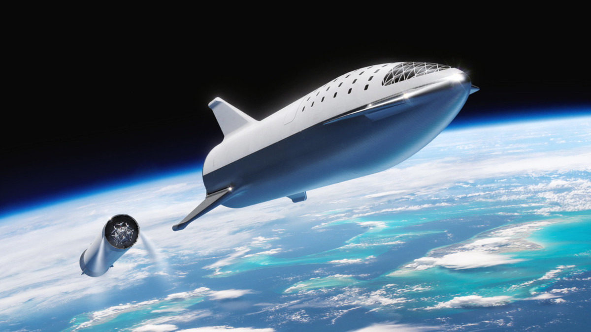SpaceX Starship commercial flight in 2021