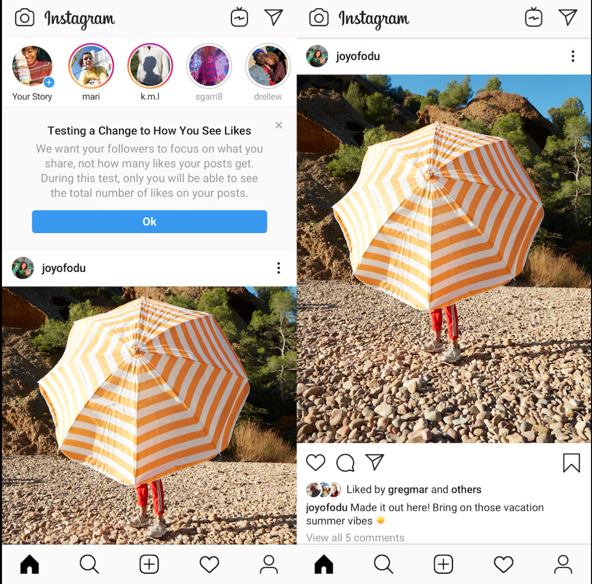 Instagram will now hide likes in 6 more countries ซ่อนจำนวนยอด Like
