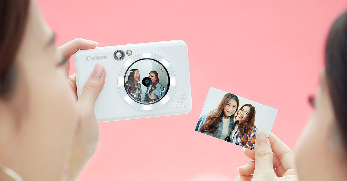 Canon iNSPiC มินิพริ้นท์เตอร์พร้อมกล้อง ถ่ายปุ๊บพิมพ์ปั๊บ วางขายแล้วในไทย