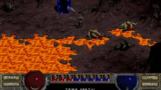 Diablo is available to play for free in your web browser