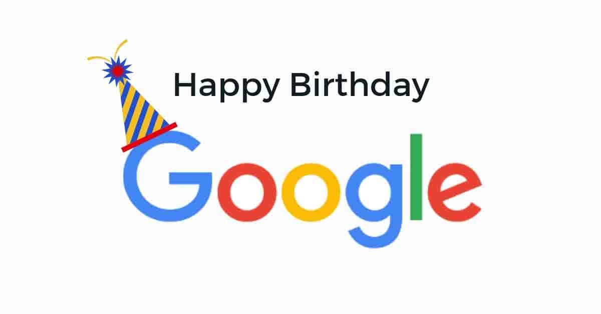 Google Birthday 21st Anniversary
