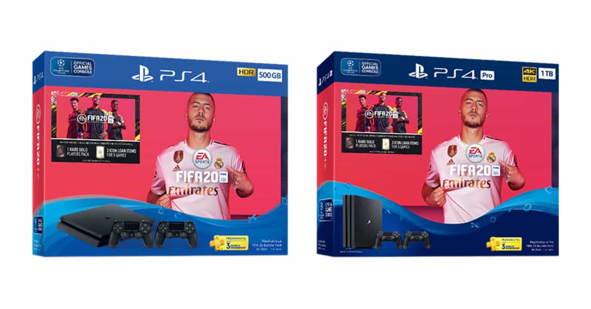 PlayStation 4 FIFA 20 Bundle Pack