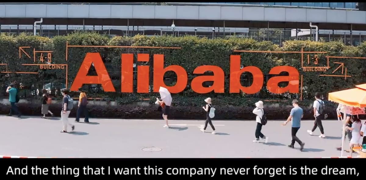 Last day at Alibaba of Jack Ma
