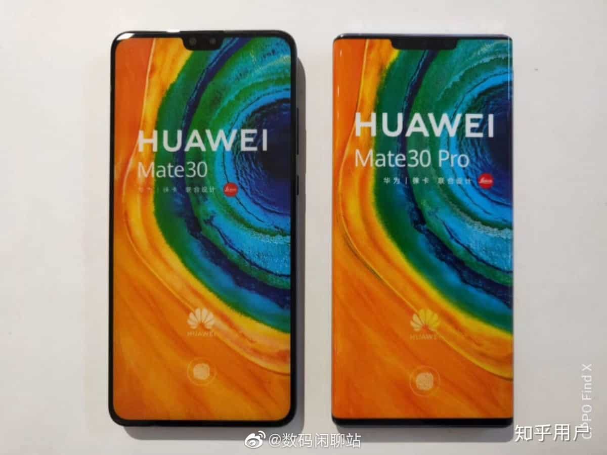 leaked Huawei Mate 30 Series