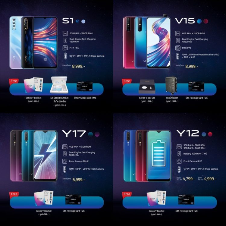 Vivo โปรโมชั่น Thailand Mobile Expo 2019