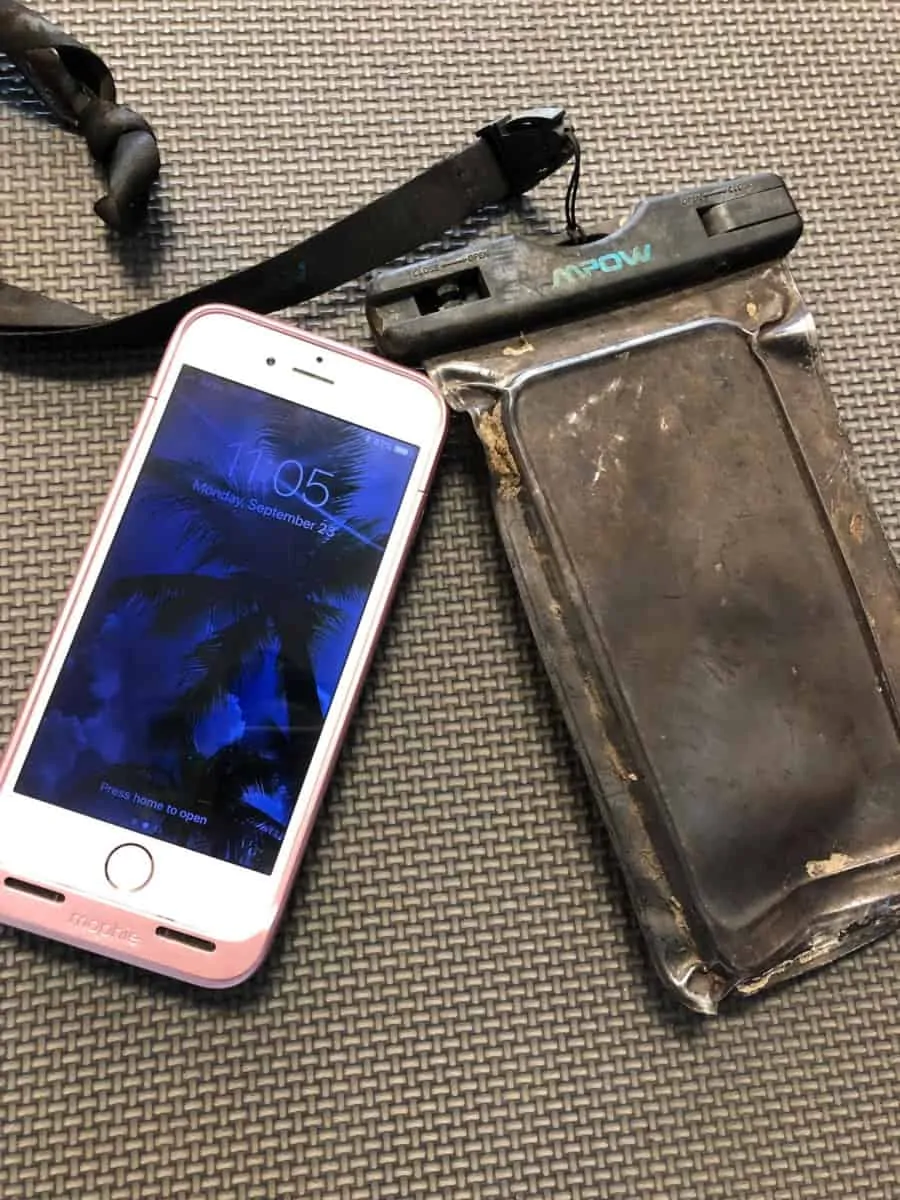 Diver found Long-Lost 15 years iPhone