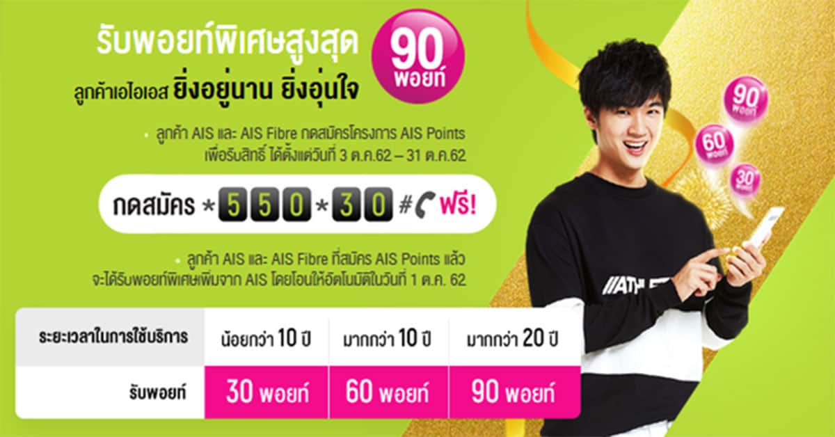 AIS Points แลกง่าย คุ้มค่า ถูกใจยิ่งกว่า