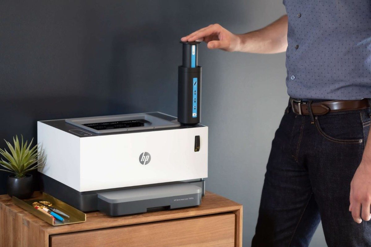 HP Neverstop Laser Printer หมึกเติม