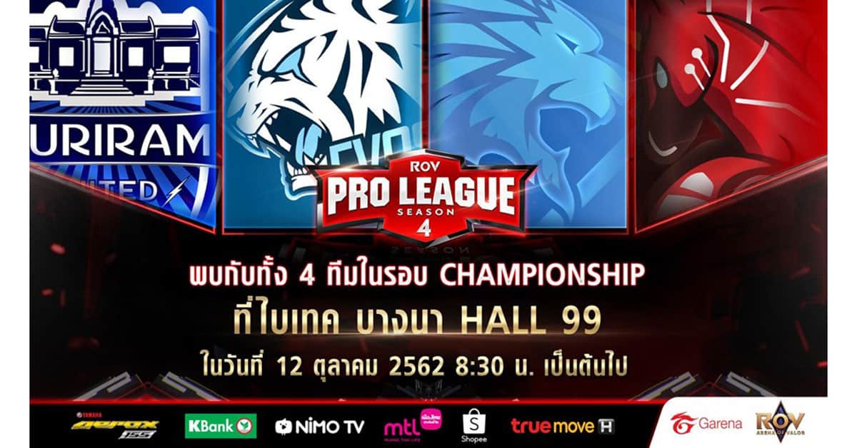 RoV Pro League Season 4