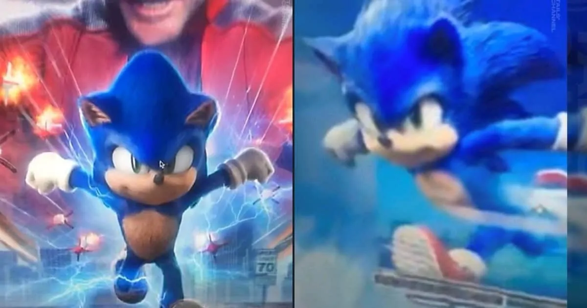 Sonic movie new design