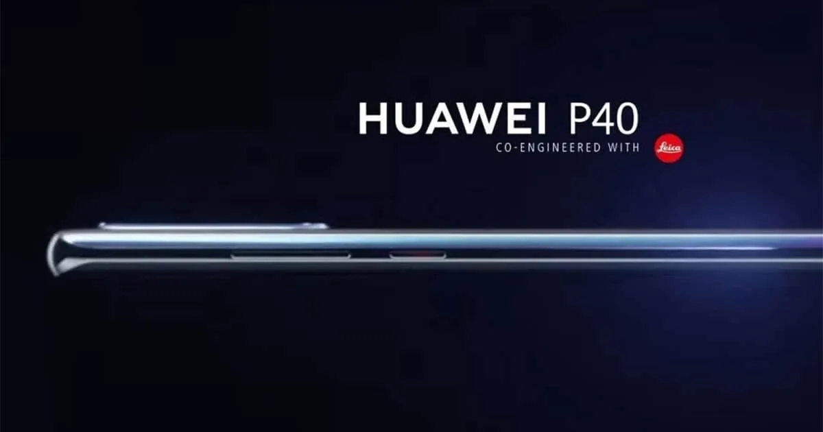 หลุดภาพแรก Huawei P40 เผยด้านข้างบางเฉียบ จอโค้ง คาดเปิดตัวต้นปี 2020