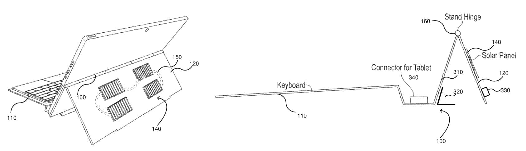 Microsoft Solar Panel Surface Kickstand