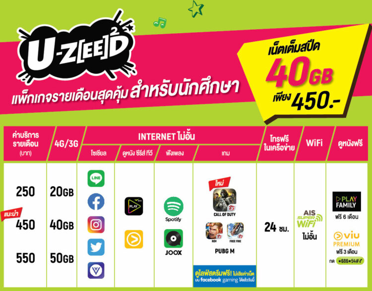 AIS ZEED x Garena ให้เล่น Call of Duty Mobile ไม่อั้น ไม่เสียค่าเน็ต สปีดไม่ลด