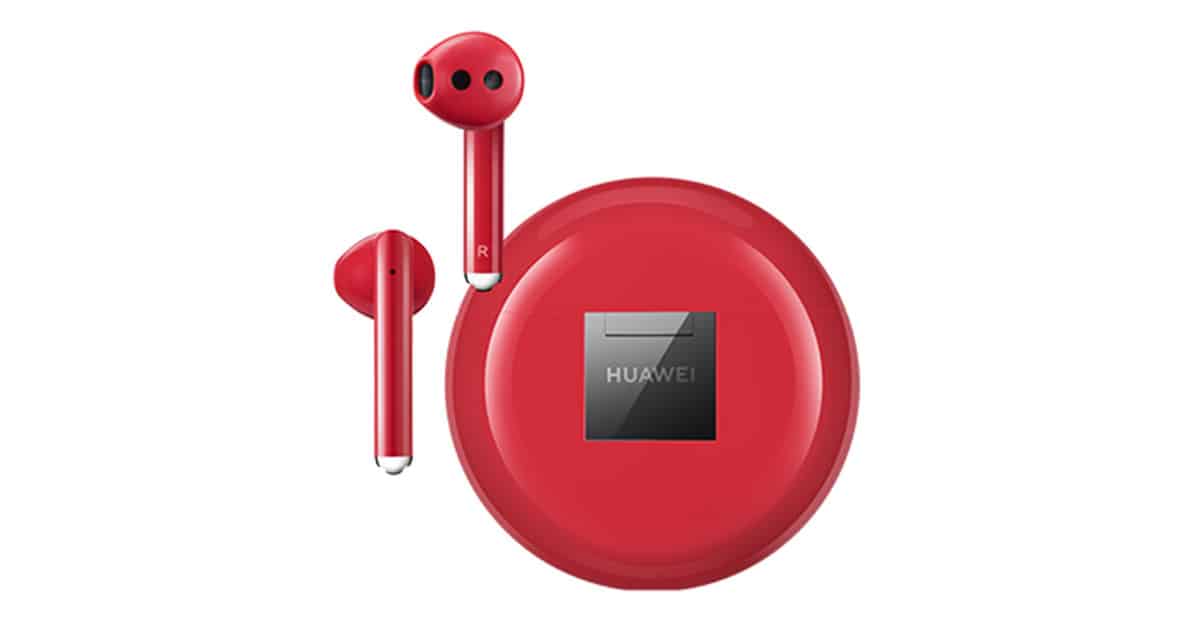 ต้อนรับเทศกาลวาเลนไทน์ หูฟัง True Wireless สีพิเศษ HUAWEI FreeBuds 3 RED EDITION สีแดงสดใส พร้อมวางจำหน่ายแล้ววันนี้ ทั่วประเทศ ในราคา 4,990 บาท