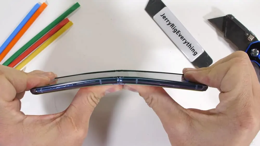 Samsung Galaxy Z Flip durability test