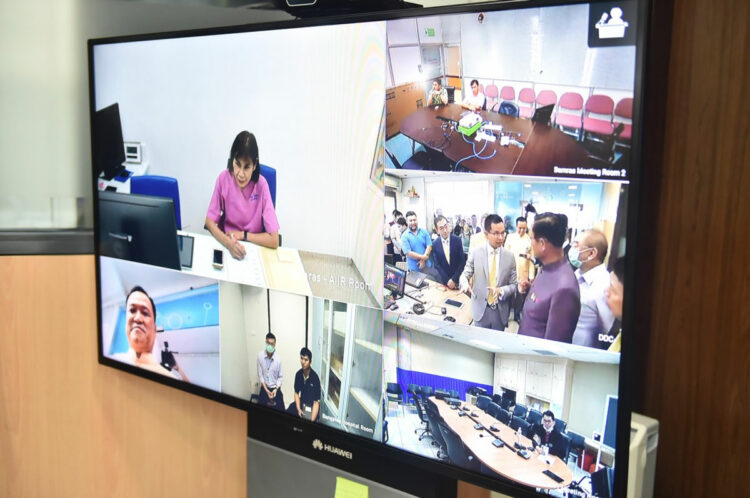 Video Conference  Huawei Covid-19