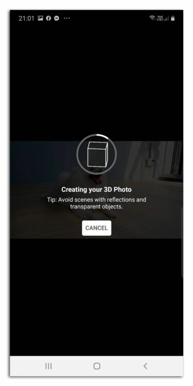 เทคนิค วิธี โพสต์รูป 3D บน Facebook แบบไม่ต้องถ่าย Portrait