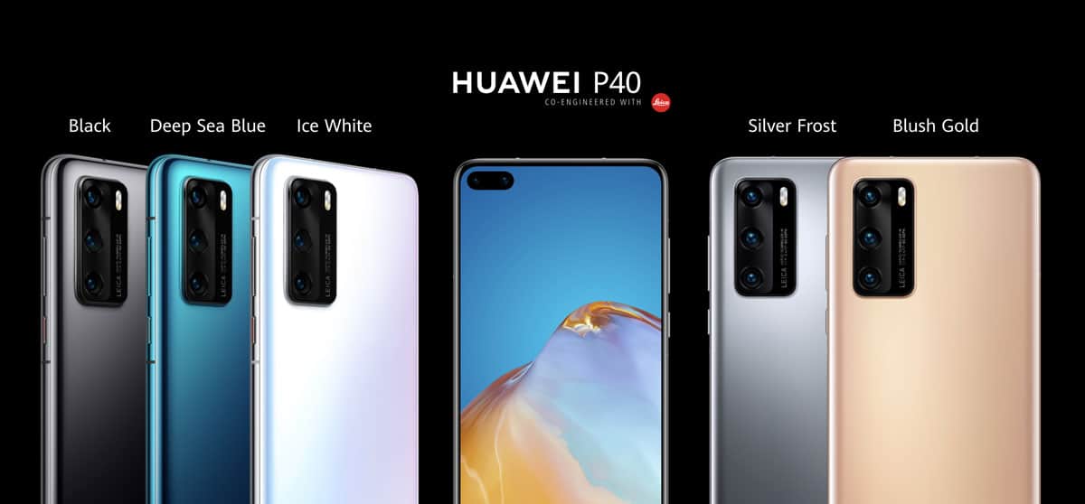 Huawei P40 series 5 color