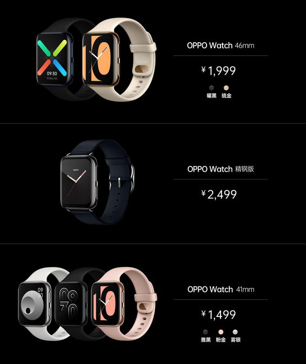 Oppo watch price