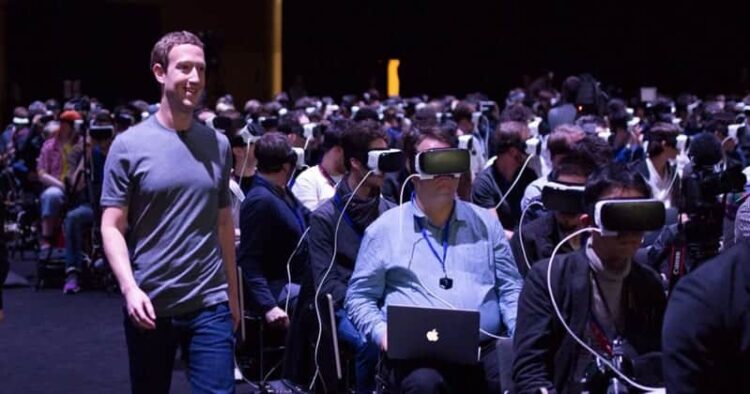 Mark Zuckerberg at Facebook Oculus Connect Event