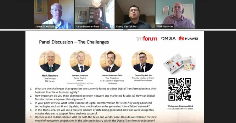 TM Forum Omdia Huawei Video Conference