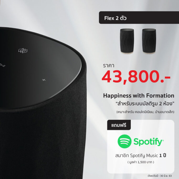 Spotify  new normal Bowers & Wilkins Series Formation Promotion