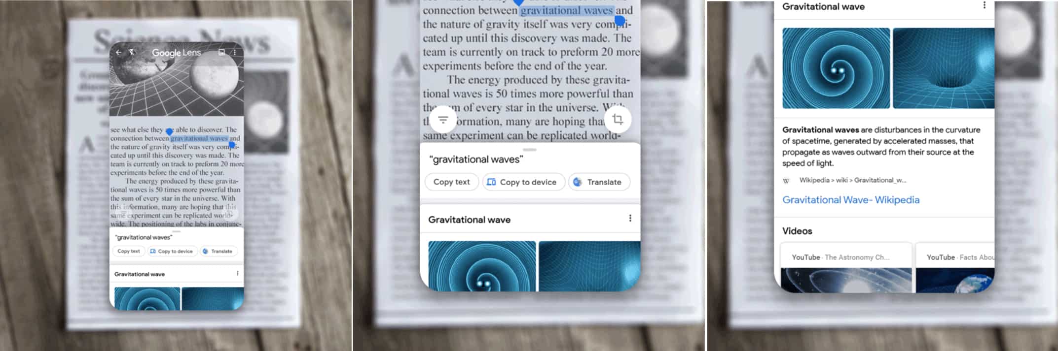 Google Lens new features