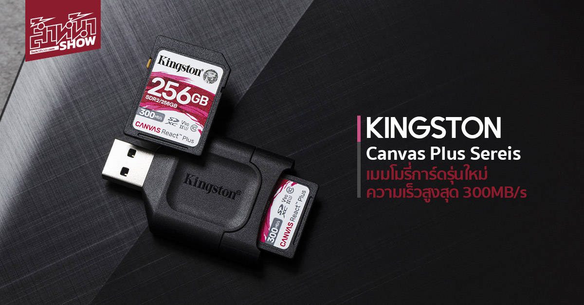 Kingston Canvas Plus SD microSD card