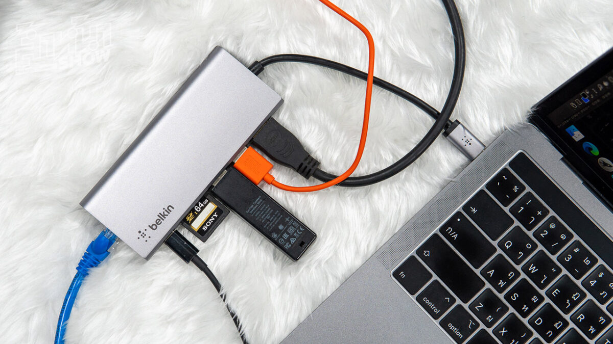 รีวิว Belkin USB-C Multimedia Hub