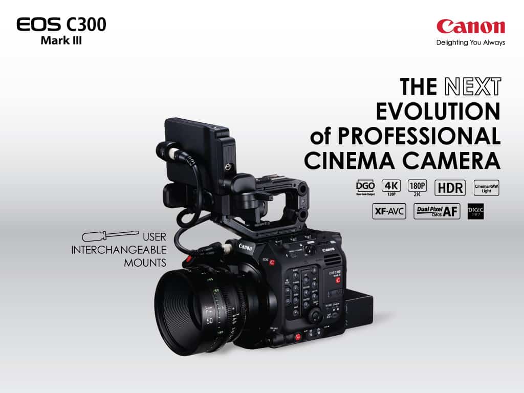Canon EOS C300 Mark III ราคา