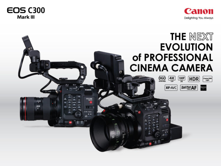 Canon EOS C300 Mark III CINE-SERVO