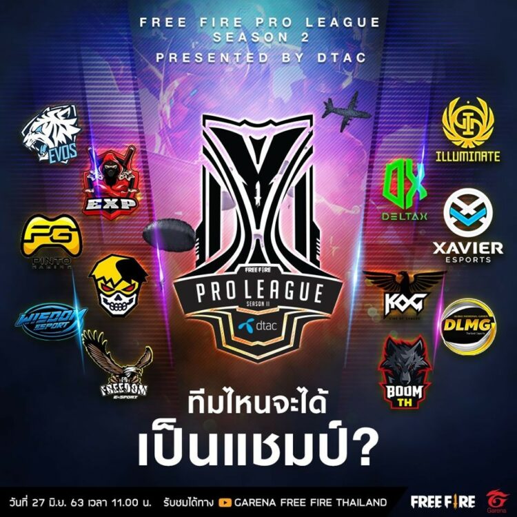 Free Fire Pro League Season 2  Presented by dtac Grand Final