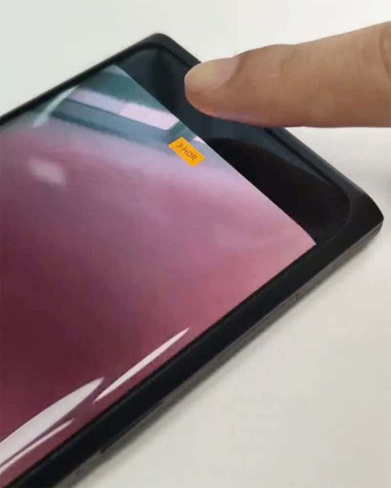 OPPO under screen camera prototype phone