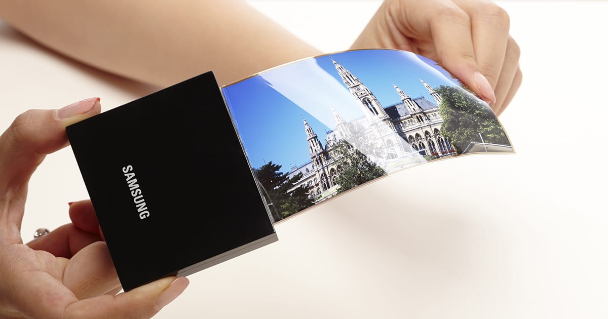 Samsung flexible OLED panels