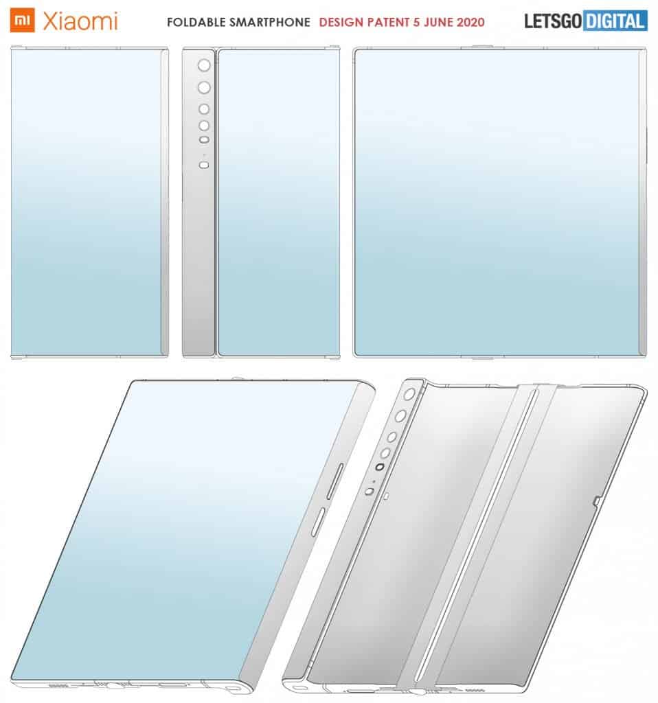 Xiaomi Foldable Smartphone Patent