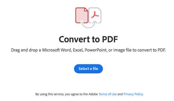 PDF.new Adobe แปลง Word PDF