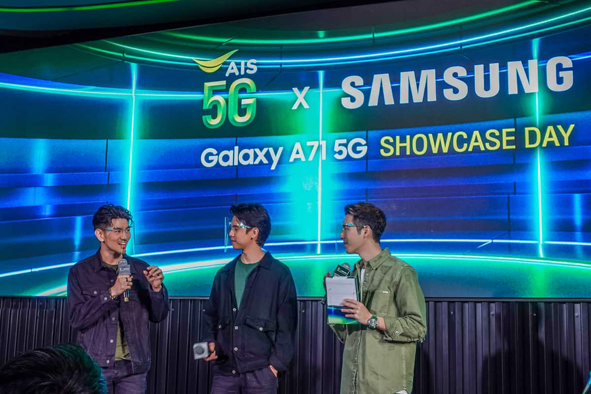 AIS x Samsung Galaxy A71 5G ที่ AIS eSports Studio สามย่านมิตรทาวน์ ชั้น 2