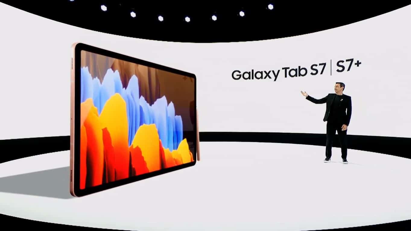 Samsung Galaxy Tab S7 and Galaxy Tab S7+