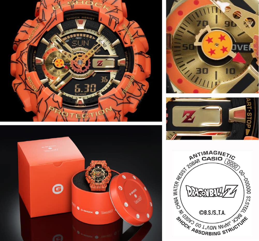 Casio G-Shock x Dragon Ball Z One Piece