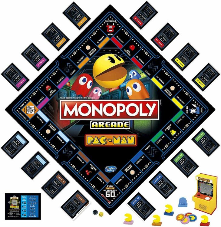 Pac-Man Monopoly mini arcade game