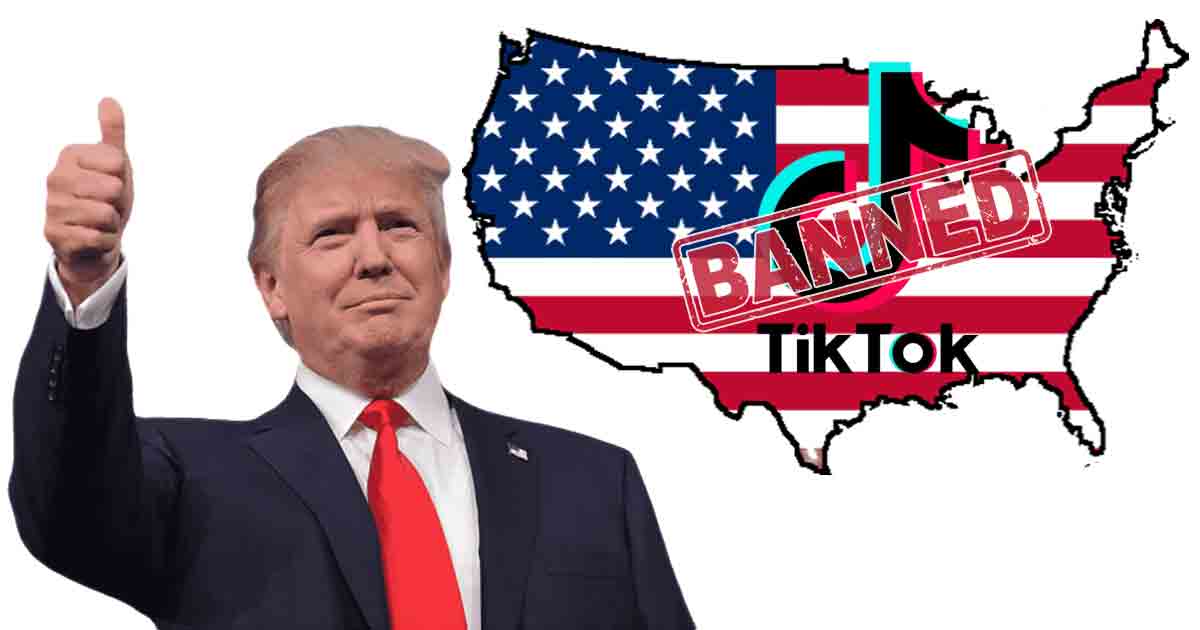 Donald Trump executive order ban TikTok รัฐบาลสหรัฐฯ
