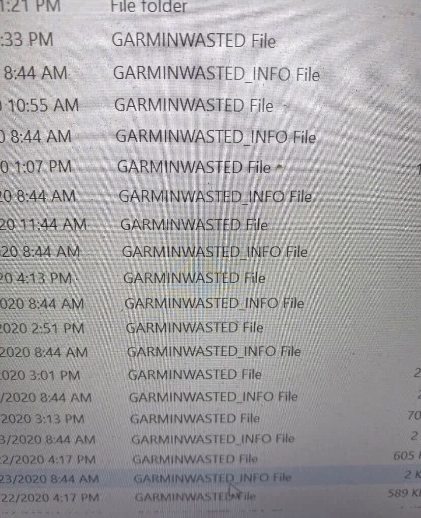 Wested Locker Garmin Ransomware