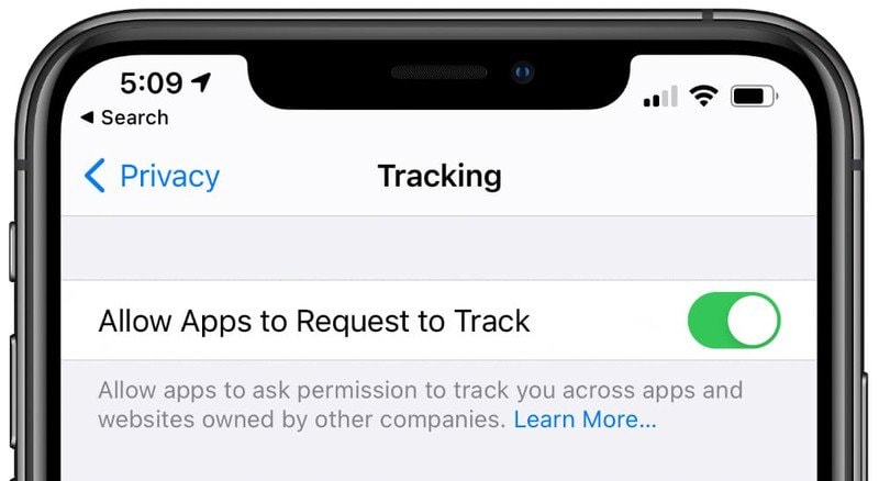 iOS14 Allow Apps to Request to Track Facebook โฆษณา