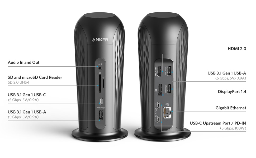 Anker PowerExpand 12-in-1 USB-C PD Media Dock