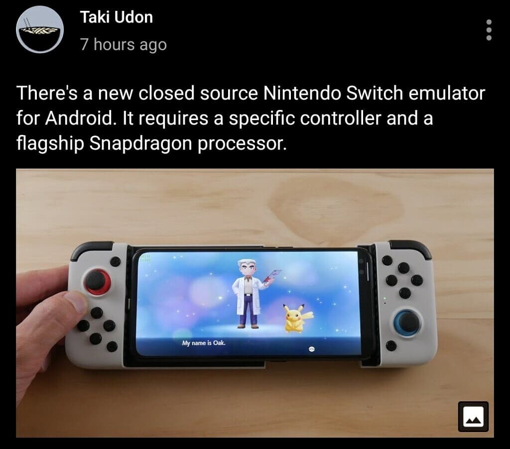 Nintendo Switch Emulator on Android