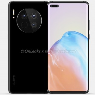 huawei mate 40 renders