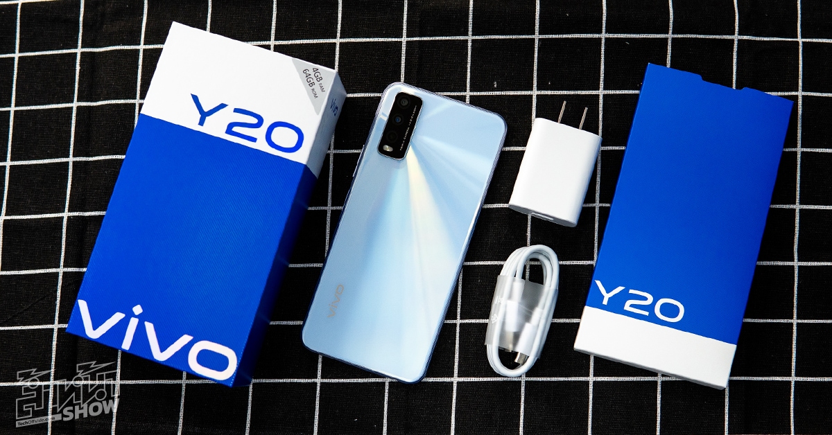 รีวิว Vivo Y20 ราคา