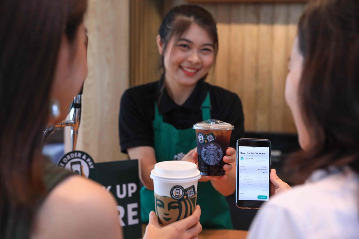 Mobile Order & Pay Starbucks Thailand