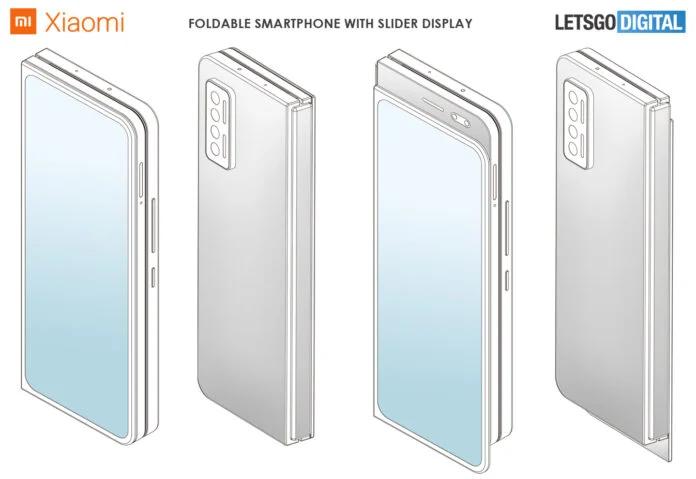 Xiaomi patents foldable smartphone slider cover display