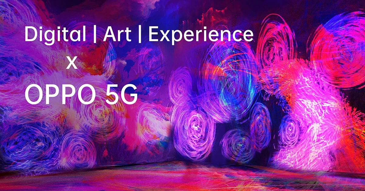 Digital Art Experience with OPPO 5G